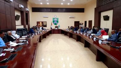 اجتماع اللجنة العليا ولاية الخرطوم